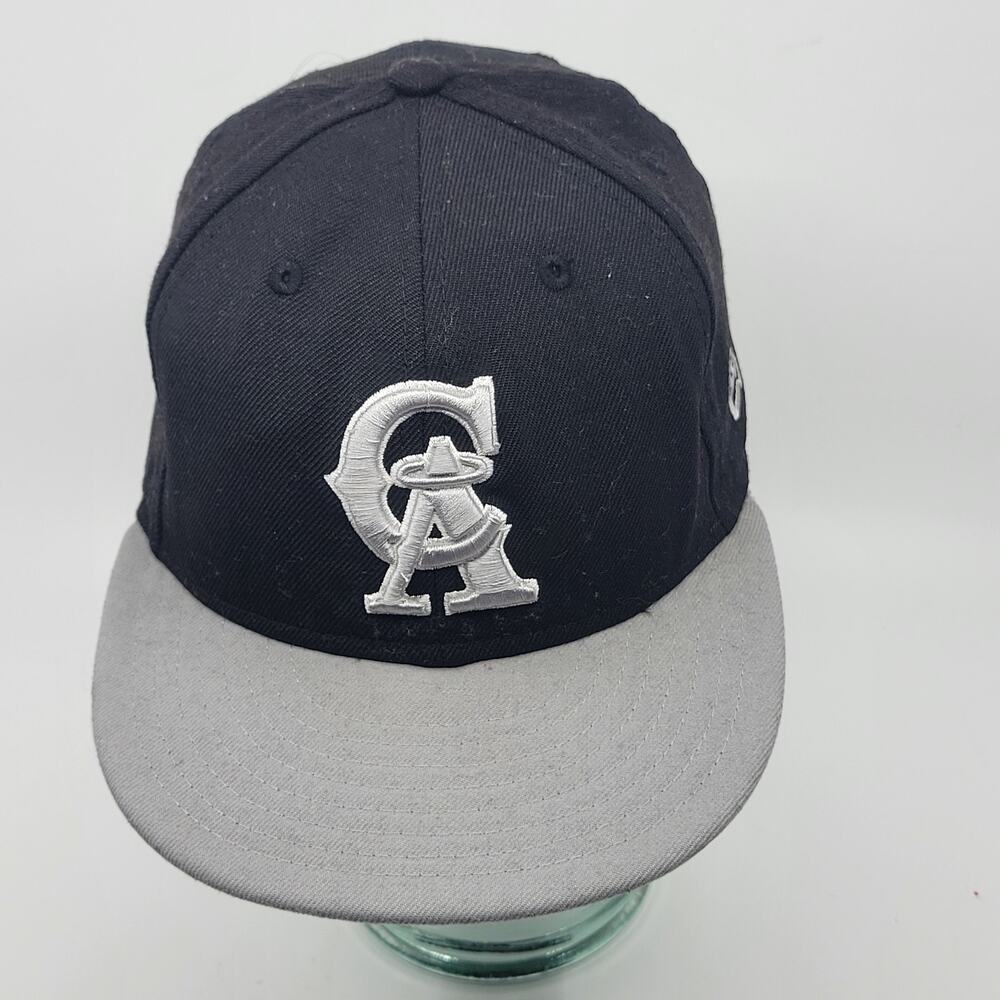 New Era  California Angels 59FIFTY Fitted Hat Cap Size 7 3/8